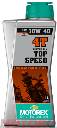 MOTOREX Top Speed 4T 10W-40 preview 1