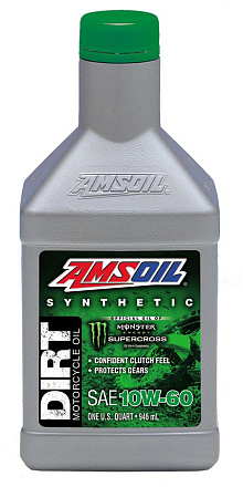 AMSOIL Synthetic Dirt Bike Oil 10W-60 preview 2