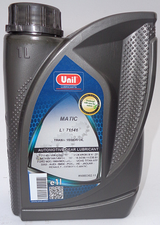 Трансмиссионное масло UNIL Matic LT 71141 фото 1 Трансмиссионное масло UNIL Matic LT 71141 preview 1