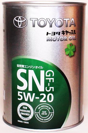 TOYOTA Motor Oil 5W-20 SN/GF-5 preview 1