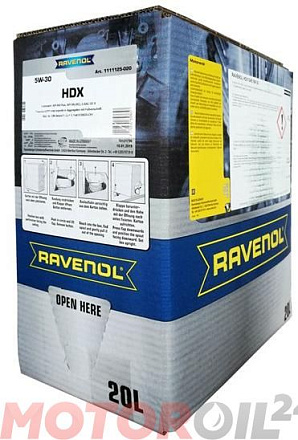 RAVENOL HDX 5W-30 preview 1