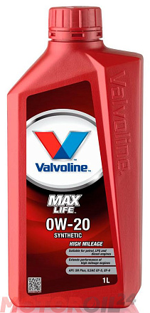 VALVOLINE Maxlife 0W-20 фото 1 VALVOLINE Maxlife 0W-20 preview 1