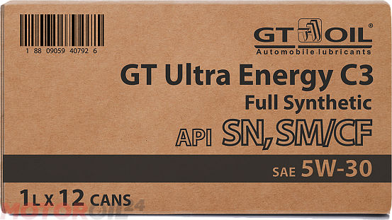 GT-OIL GT Ultra Energy C3 5W-30 фото 1 GT-OIL GT Ultra Energy C3 5W-30 preview 1