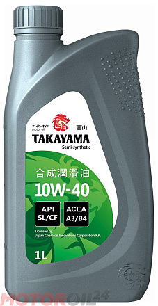 TAKAYAMA 10W-40 API SL/CF preview 1