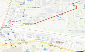 Схема проезда на пункт выдачи