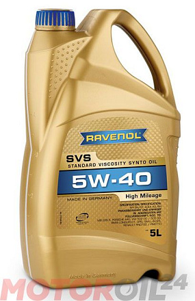 RAVENOL SVS Standard Viscosity Synto Oil 5W-40 фото 1 RAVENOL SVS Standard Viscosity Synto Oil 5W-40 preview 1