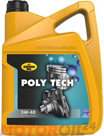 KROON-OIL Poly Tech 5W-40 preview 1