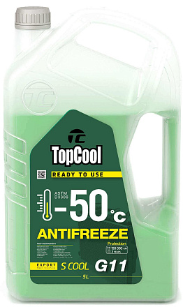 Антифриз готовый зеленый TOPCOOL Antifreeze S Cool -50 G11 preview 1