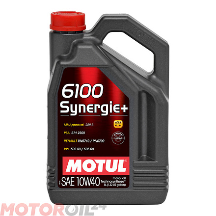 MOTUL 6100 Synergie+ 10W-40 preview 1
