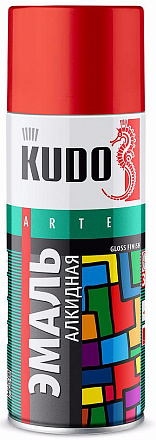 Эмаль универсальная KUDO (красная) preview 1