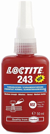 Резьбовой фиксатор средней прочности LOCTITE 243 preview 2