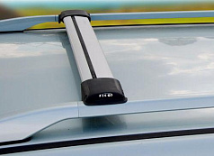 Багажник на рейлинги FICOPRO R-55 S (серебристый)