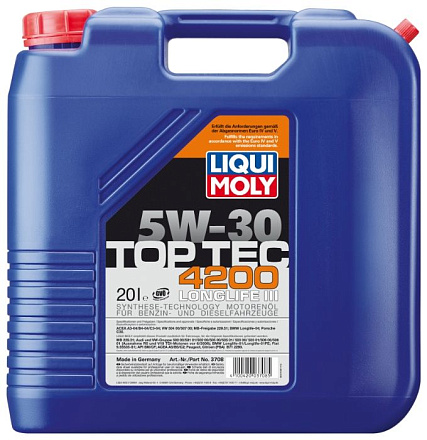 LIQUI MOLY Top Tec 4200 5W-30 preview 1