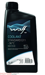 Антифриз готовый синий WOLF Coolant Standard G11 -36°C