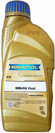 Трансмиссионное масло RAVENOL ATF MM-PA Fluid фото 2 Трансмиссионное масло RAVENOL ATF MM-PA Fluid preview 2