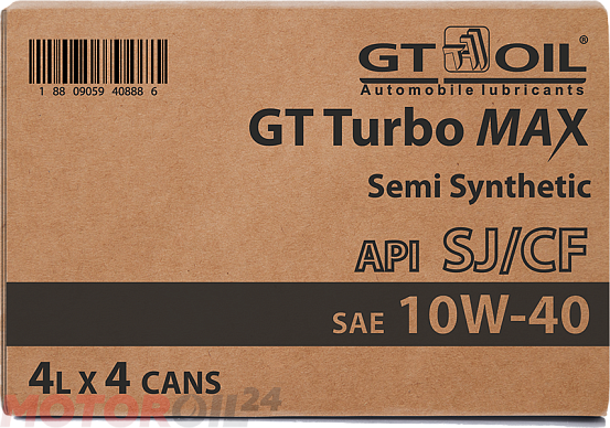 GT-OIL GT Turbo Max 10W-40 preview 1
