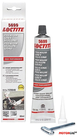 Герметик силиконовый серый LOCTITE SI 5699 preview 2