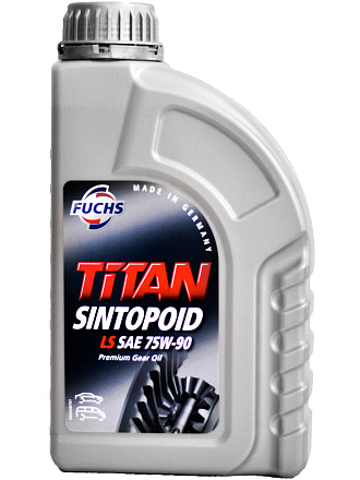 Трансмиссионное масло FUCHS Titan Sintopoid LS 75W-90 фото 2 Трансмиссионное масло FUCHS Titan Sintopoid LS 75W-90 preview 2