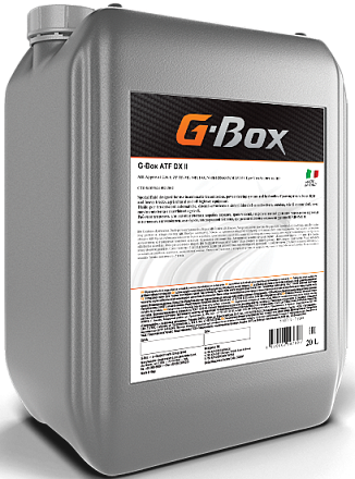 Трансмиссионное масло GAZPROMNEFT G-Box ATF DX II фото 1 Трансмиссионное масло GAZPROMNEFT G-Box ATF DX II preview 1