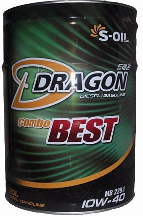 S-OIL Dragon Combo Best 10W-40 CI-4/SL preview 1