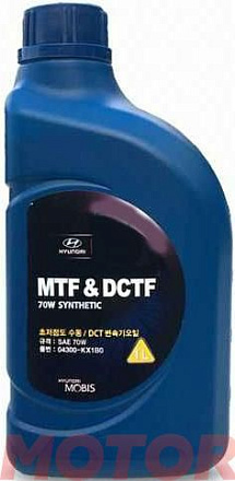 Трансмиссионное масло HYUNDAI MTF & DCTF 70W Synthetic preview 1