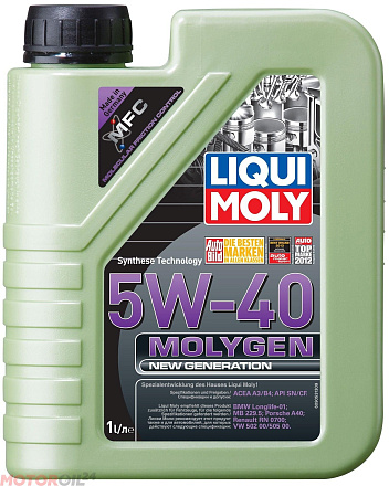 LIQUI MOLY Molygen New Generation 5W-40 preview 1