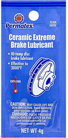 Смазка керамическая PERMATEX Ceramic Extreme Brake Parts Lubricant фото 1 Смазка керамическая PERMATEX Ceramic Extreme Brake Parts Lubricant preview 1