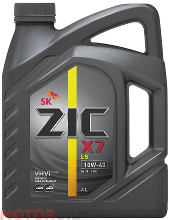 ZIC X7 LS 10W-40 фото 1 ZIC X7 LS 10W-40 preview 1