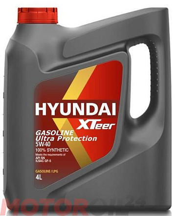 HYUNDAI XTeer Gasoline Ultra Protection 5W-40 SN preview 1