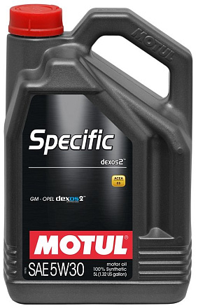 MOTUL Specific Dexos2 SAE 5W-30 preview 1