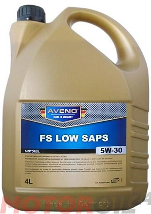 AVENO FS Low SAPS 5W-30 фото 1 AVENO FS Low SAPS 5W-30 preview 1