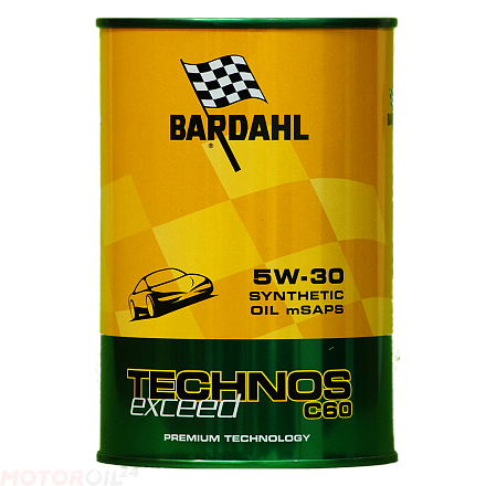 BARDAHL Technos Exceed C60 5W-30 mSAPS preview 1