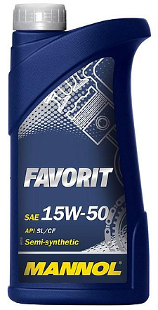 MANNOL Favorit 15W-50 фото 1 MANNOL Favorit 15W-50 preview 1
