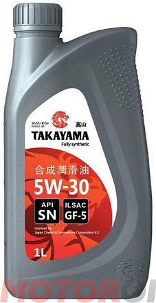 TAKAYAMA 5W-30 API SN ILSAC GF-5 preview 1