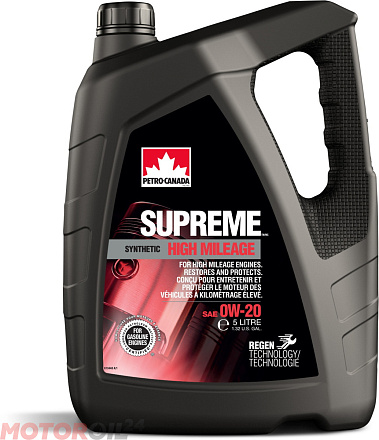 PETRO-CANADA Supreme High Mileage 0W-20 preview 1