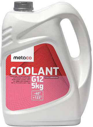 Антифриз METACO Coolant G12 -40 preview 1