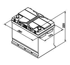 Аккумулятор BOSCH 0092S40260