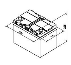 Аккумулятор BOSCH 0092S40240