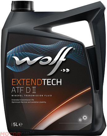 Трансмиссионное масло WOLF ExtendTech ATF DII   фото 1 Трансмиссионное масло WOLF ExtendTech ATF DII   preview 1