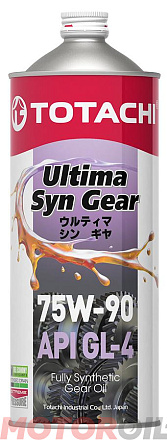 TOTACHI Ultima Syn-Gear GL-4 75W-90 фото 1 TOTACHI Ultima Syn-Gear GL-4 75W-90 preview 1