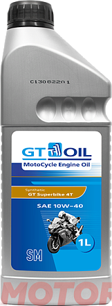 GT-OIL GT Superbike 4T 10W-40 фото 1 GT-OIL GT Superbike 4T 10W-40 preview 1