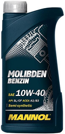 MANNOL Molibden Benzin 10W-40 фото 1 MANNOL Molibden Benzin 10W-40 preview 1
