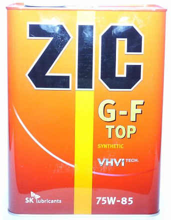 Трансмиссионное масло ZIC G-F TOP 75W-85 preview 1