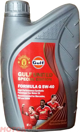 GULF United Formula G 5W-40 фото 1 GULF United Formula G 5W-40 preview 1