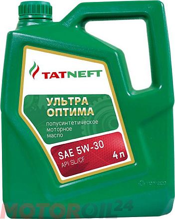 ТАТНЕФТЬ Ультра Оптима 5W-30 фото 1 ТАТНЕФТЬ Ультра Оптима 5W-30 preview 1