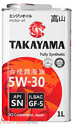 TAKAYAMA 5W-30 ILSAC GF-5 API SN