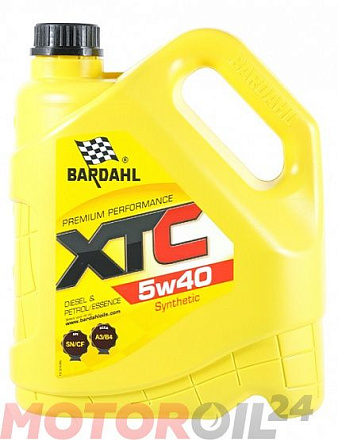 BARDAHL XTC 5W-40 фото 1 BARDAHL XTC 5W-40 preview 1