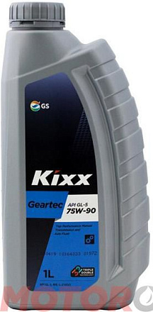 Трансмиссионное масло KIXX Geartec 75W-90 фото 1 Трансмиссионное масло KIXX Geartec 75W-90 preview 1