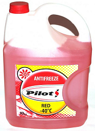 Антифриз готовый красный PILOTS Red Line -40С