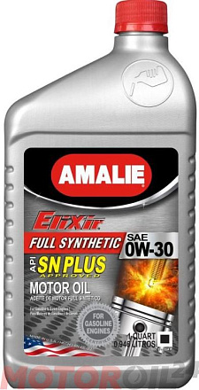 AMALIE Elixir Full Synthetic 0W-30 preview 1